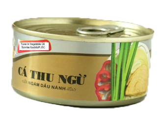 Tuna In Vegetable Oil Canned Fish