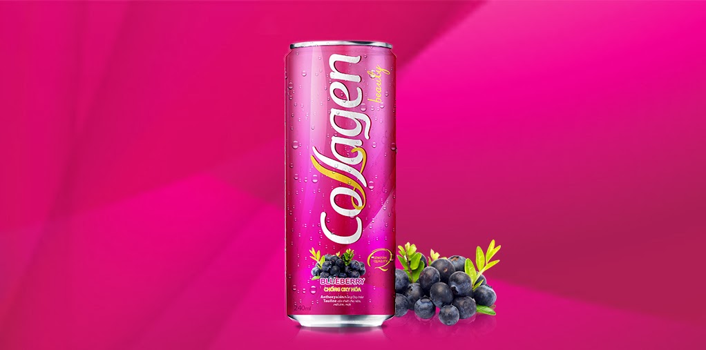Vietnam FMCG distributors – Collagen Drink 240ml – Collagen Blueberry