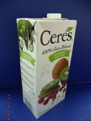 Vietnam FMCG distributors – Ceres 100% Pure Juice Blend Cranberry and Kiwi 1L – No Sugar Added