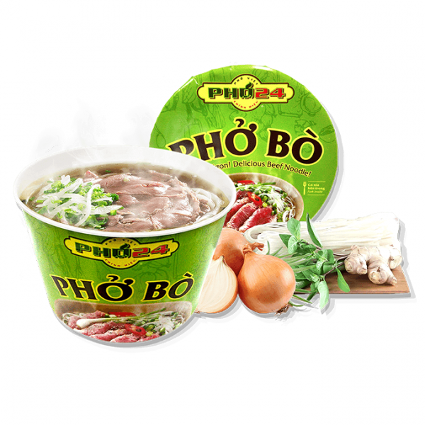 Delicious Instant Beef Noodles in Cup – Instant PHO24