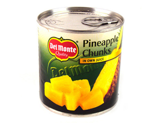Pineapple Pieces In Tin