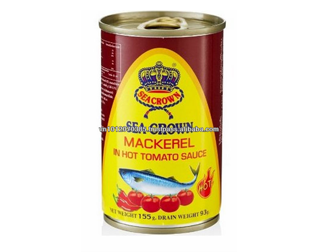 Sea Crown Canned Mackerel in tomato sauce 155g