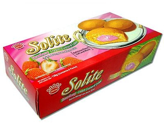 Solite Cake With Strawberry flavor