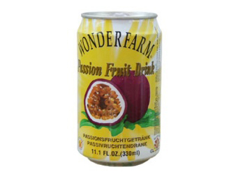 Vietnam FMCG exporters-320ml Wonderfarm Canned Pasionfruit