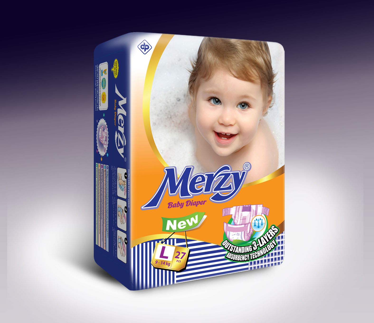 Vietnam High-Quality Merzy Baby Diapers