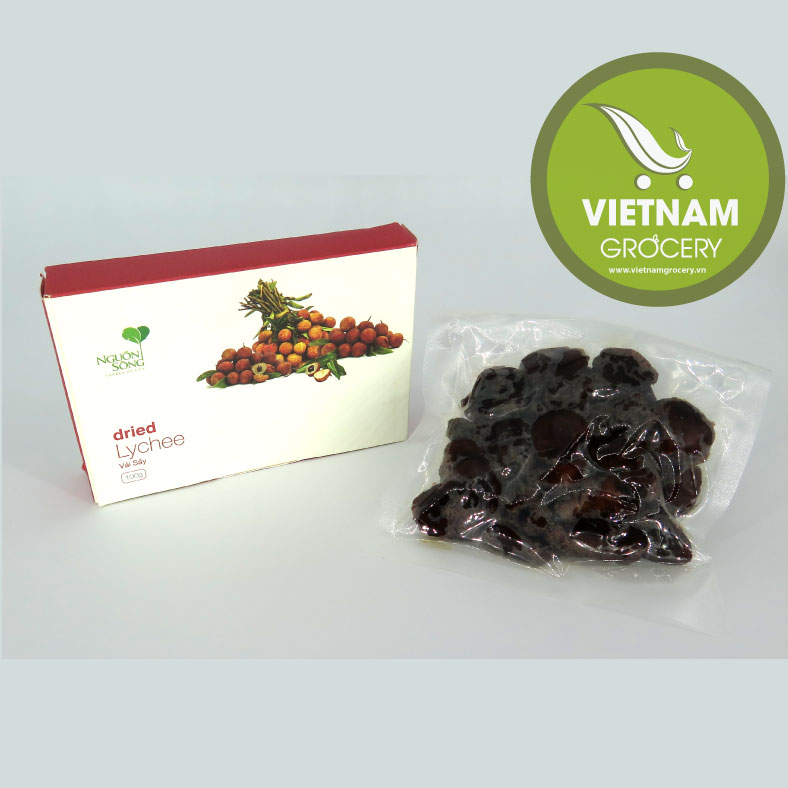 Natural Delicious Vietnamese Dried Lychee 100Gr