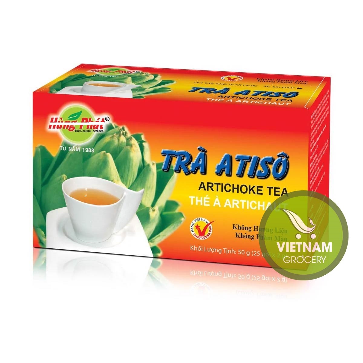 Vietnam Artichoke Tea (herbal tea) FMCG products Wholesale