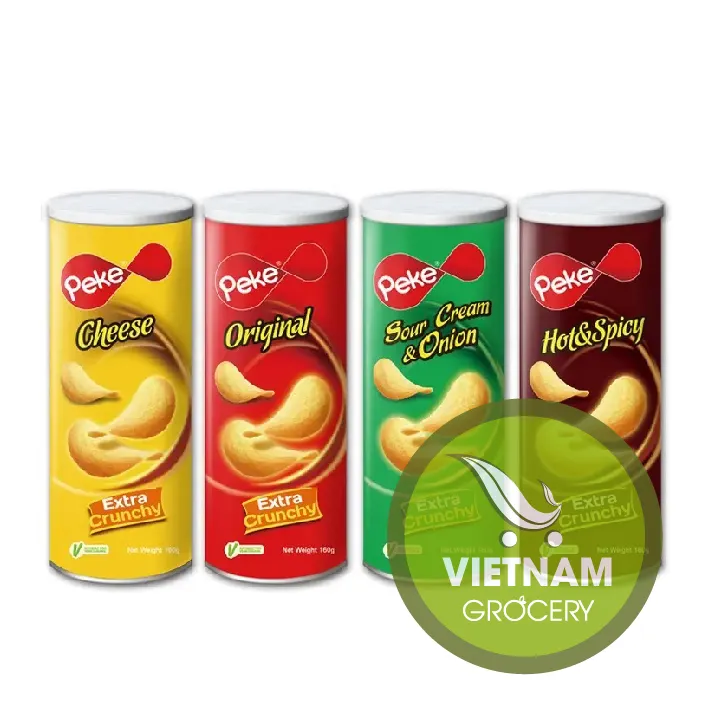 Pringles Style Potato crisps health snacks halal food potato snacks wholesale