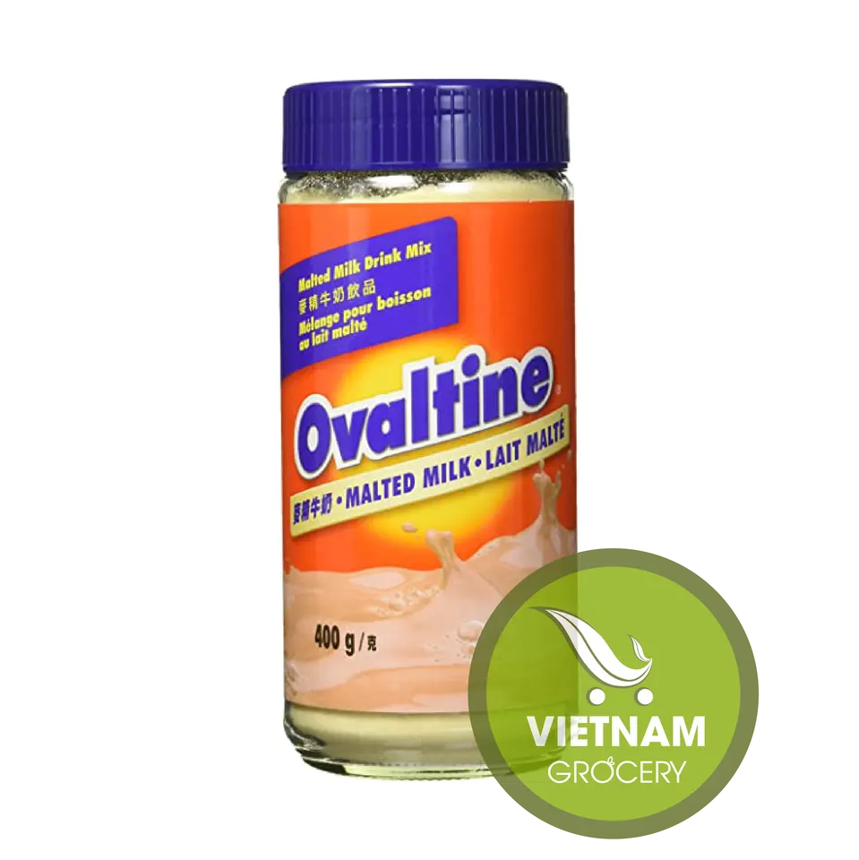 Ovaltine Malted Milk Drink Mix, 400g Jar Bulk Packing Milk Powder 25kg Non Dairy Creamer Max Bag Oem Style