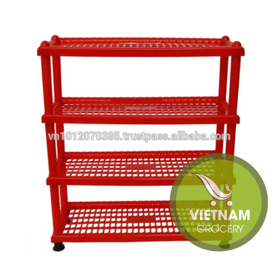Vietnam 3-Tier Plastic Kitchen Rack Wholesale