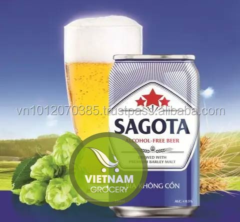 Vietnam Vegetarian Beer SAGOTA 330ml
