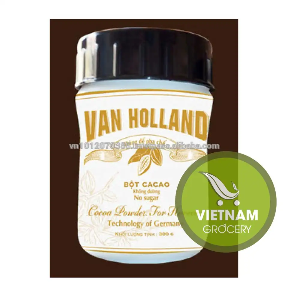 Vietnam No Sugar Van Holland Cacao Powder 300Gr FMCG products Wholesale