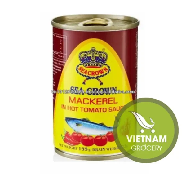 Sea Crown Canned Mackerel in Hot Tomato Sauce 155g FMCG products Wholesale