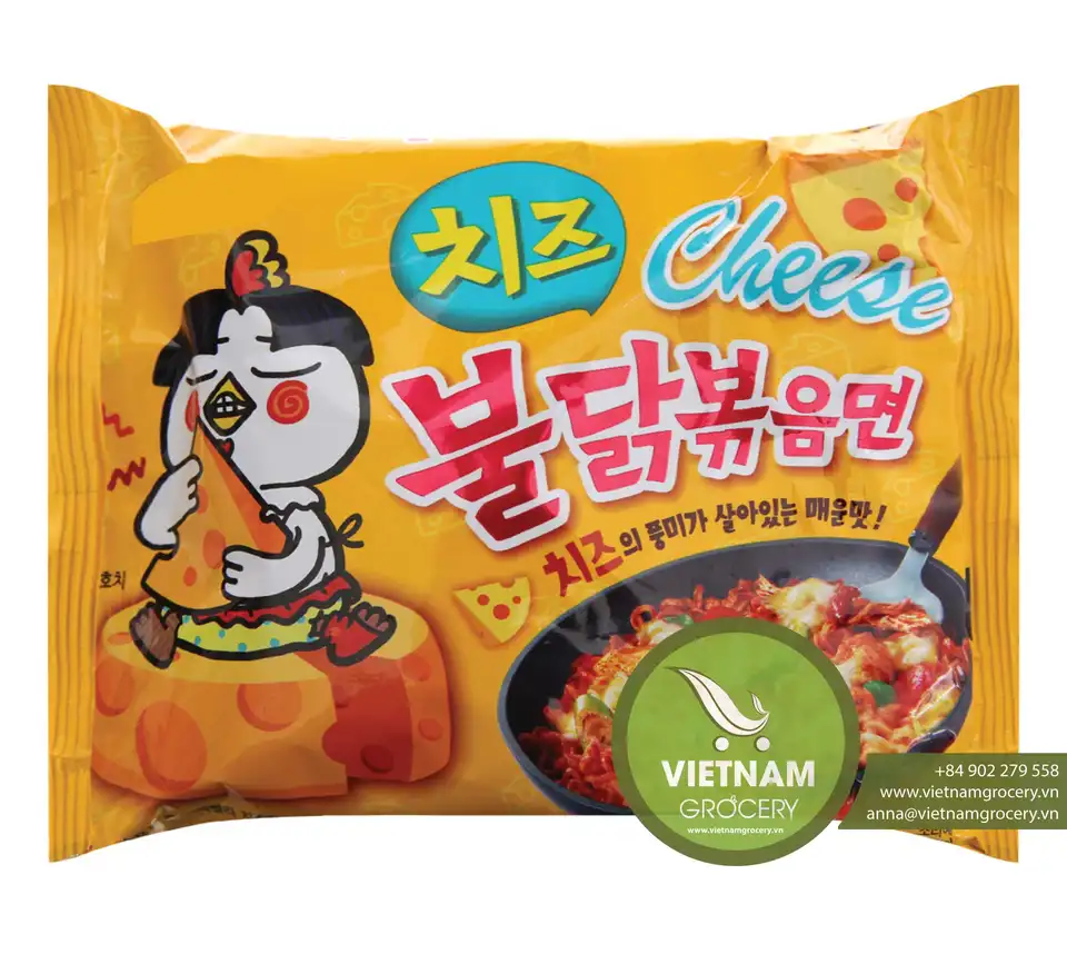 Spicy Chicken Noodles with Cheese Flavor 140g