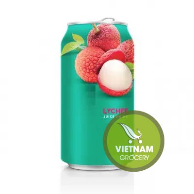 Canned Lychee Juice Drink – 330ml Canned Fruit Juice Wholesale