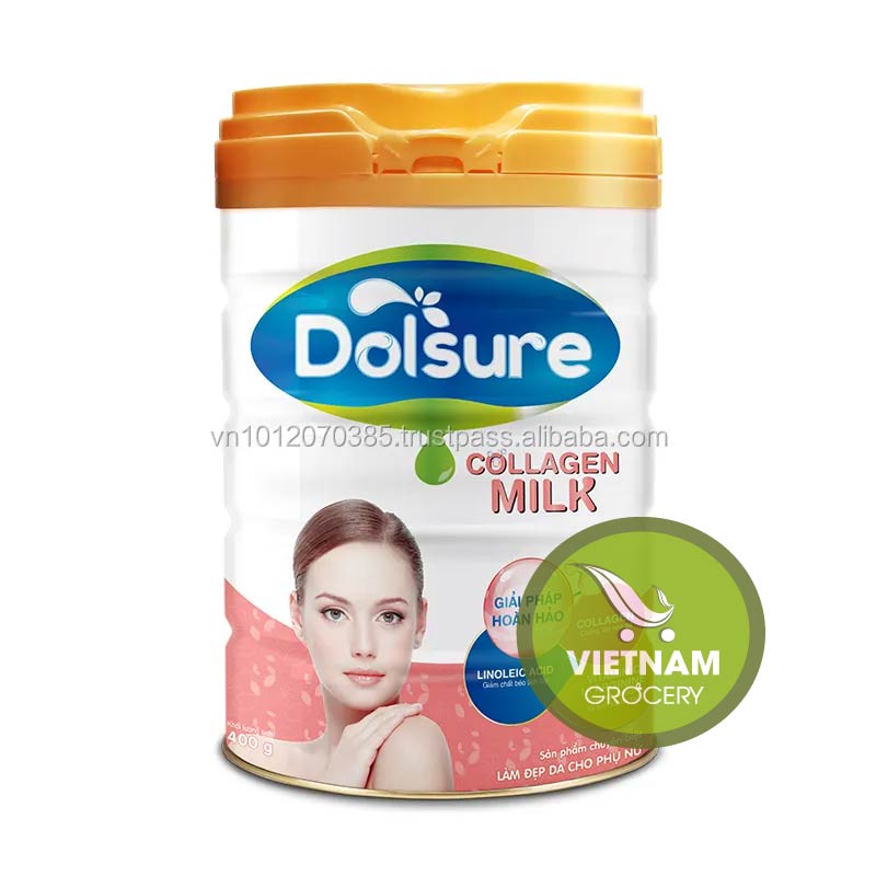 High-quality Dolsure Collagen Milk Powder Tin Can – 400g & 900g Wholesale