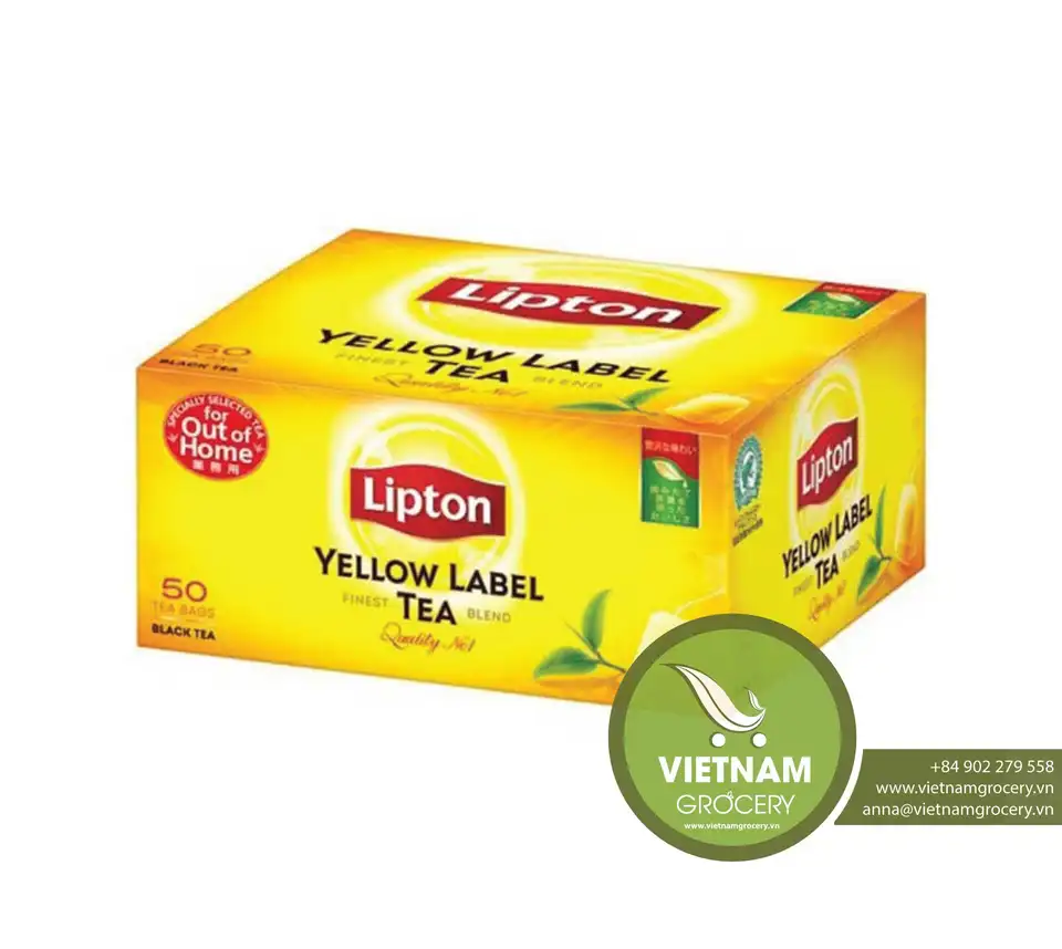 Yellow label tea 50 tea bags