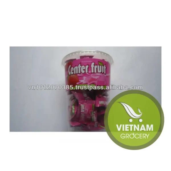 Center Fruit Chewing Gum Strawberry Flavor FMCG products Good Price