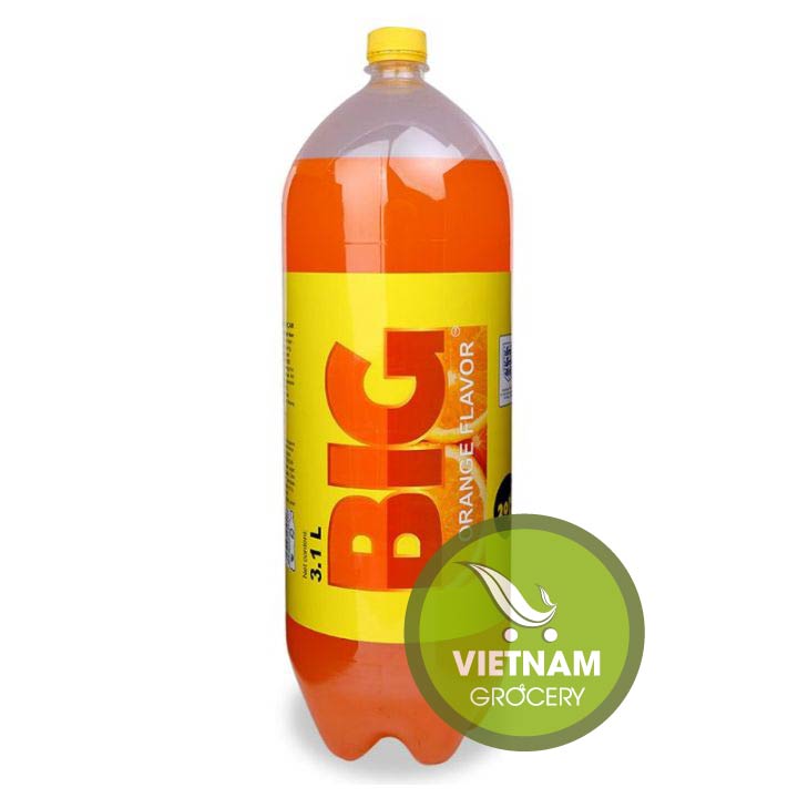 Big Cola Orange-Flavour Refreshing Soft Drink 3,1L