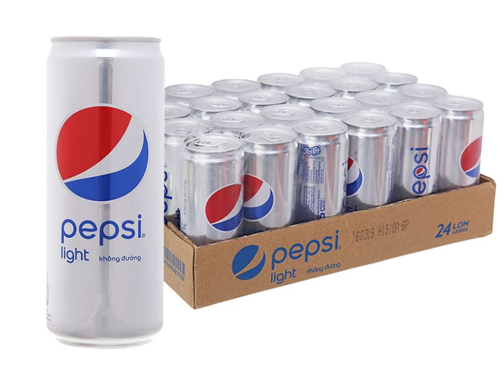 Pepsi light cans 330ml