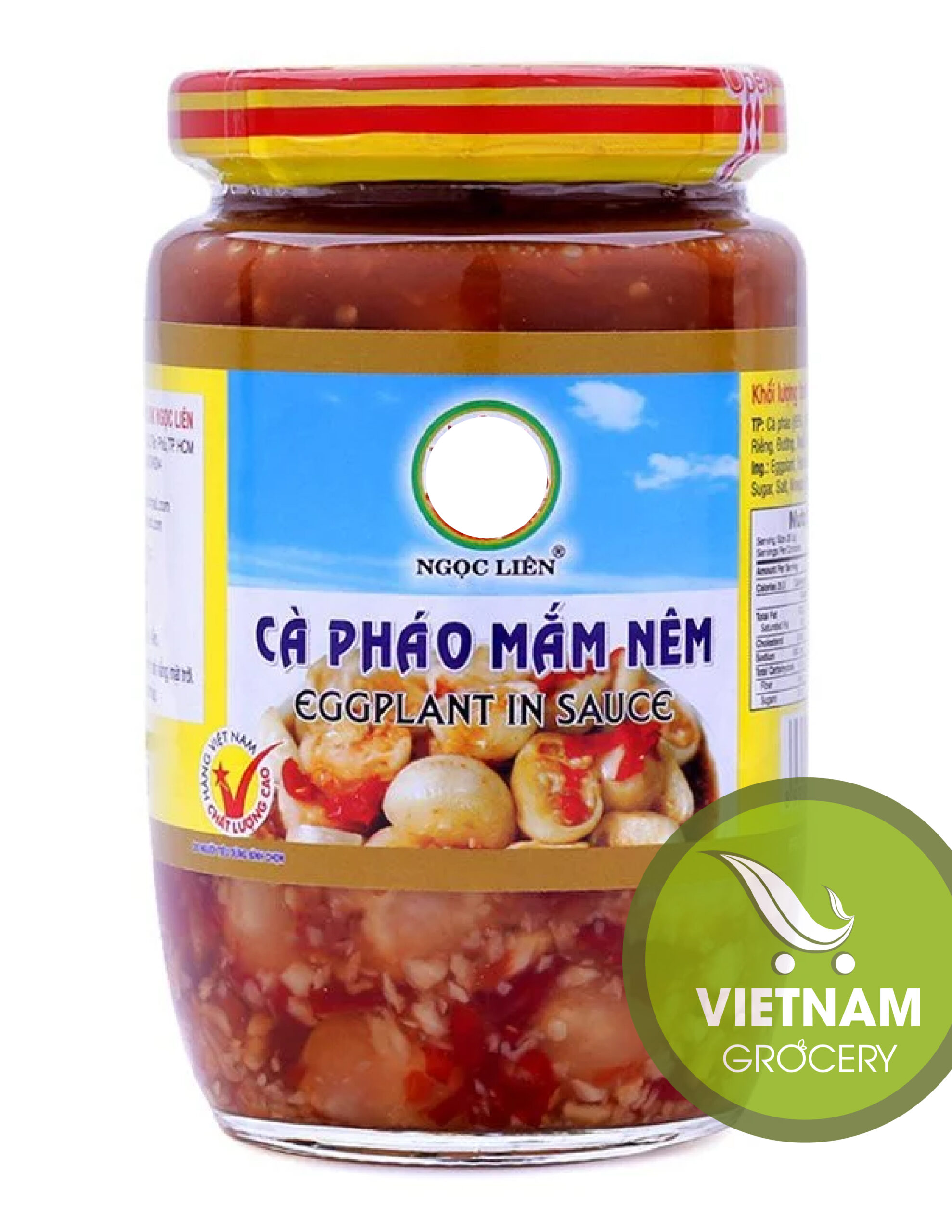 Vietnam Pickled Eggplant and Shrimp Sauce 430Gr